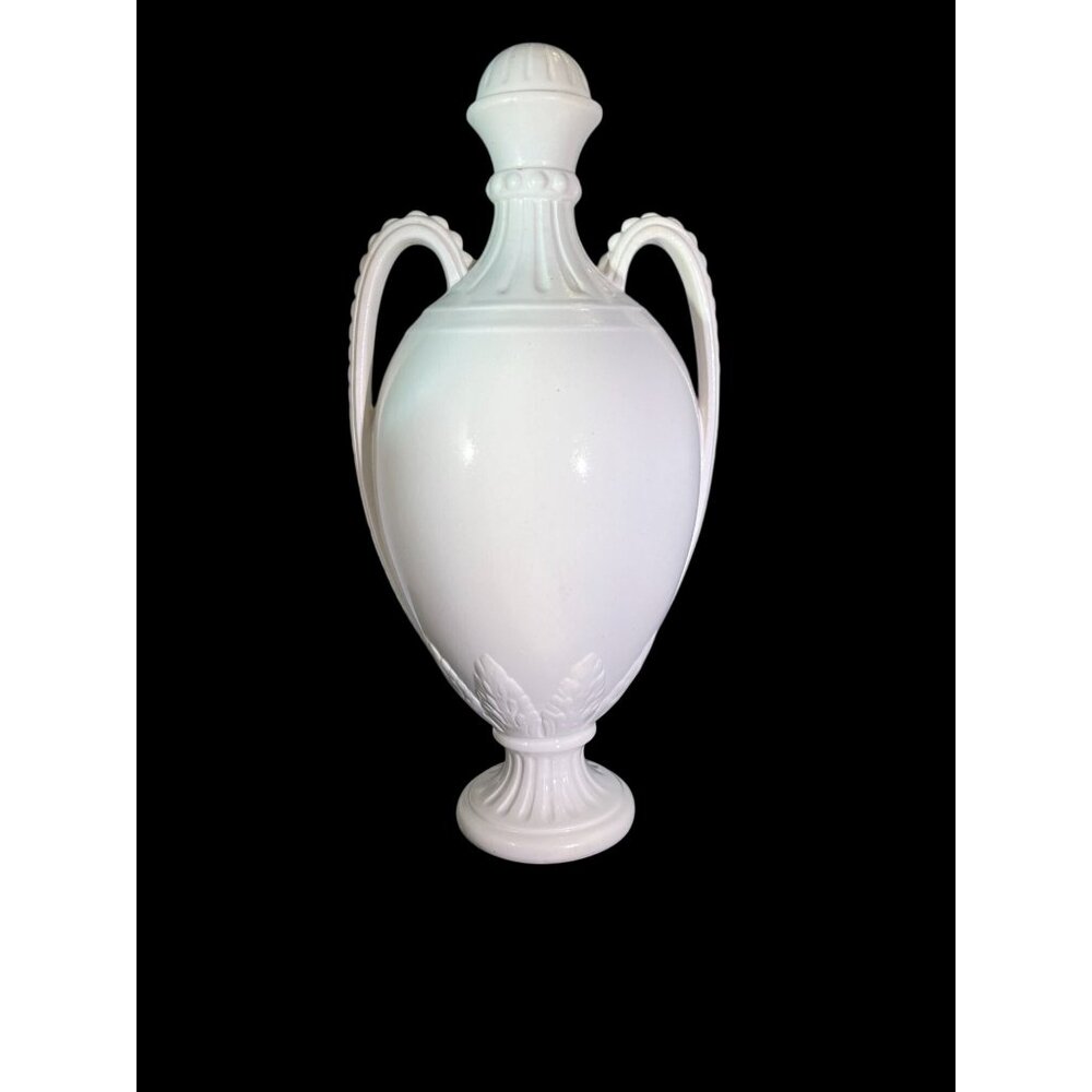 Minton Staffordshire England 18th Century White Salt Glaze Two-Handled Ewer